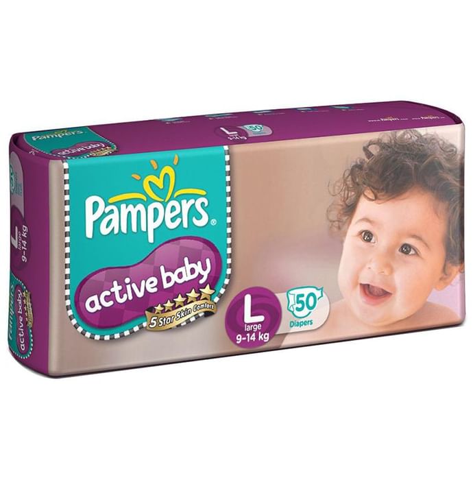 Pampers Active Baby Diaper Large