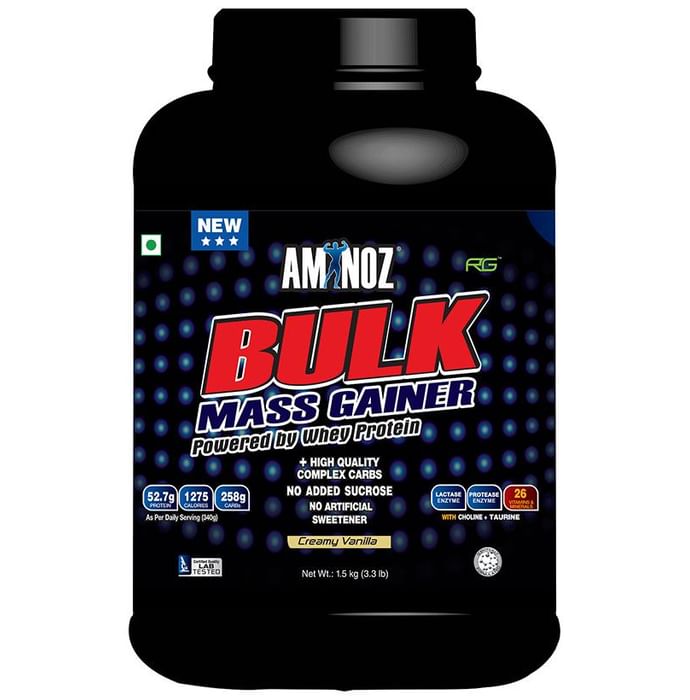 Aminoz Bulk Mass Gainer Creamy Vanilla