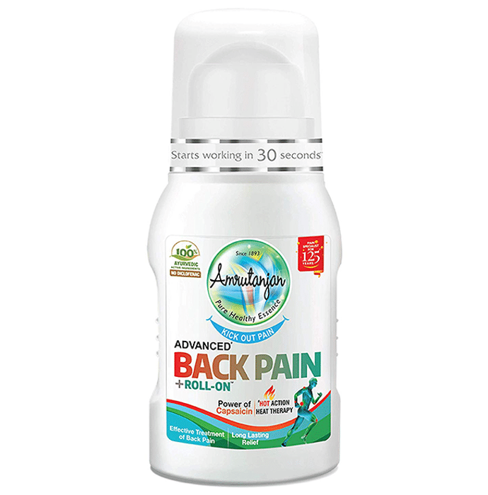 Amrutanjan Advanced Back Pain +Roll-On