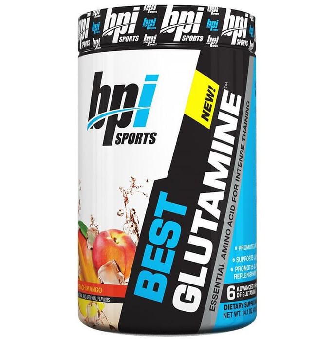 BPI Sports Best Glutamine Powder Peach Mango