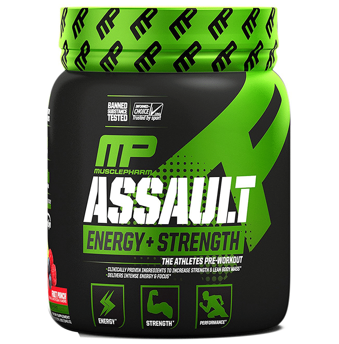 Muscle Pharm Assault Pre-Workout Powder Fruit Punch