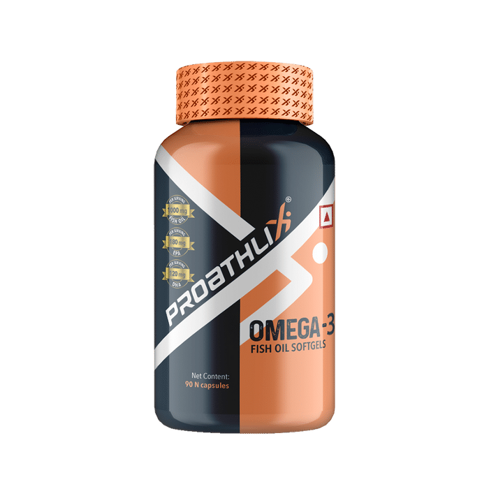 Proathlix Omega 3 Fish Oil Softgel Capsule