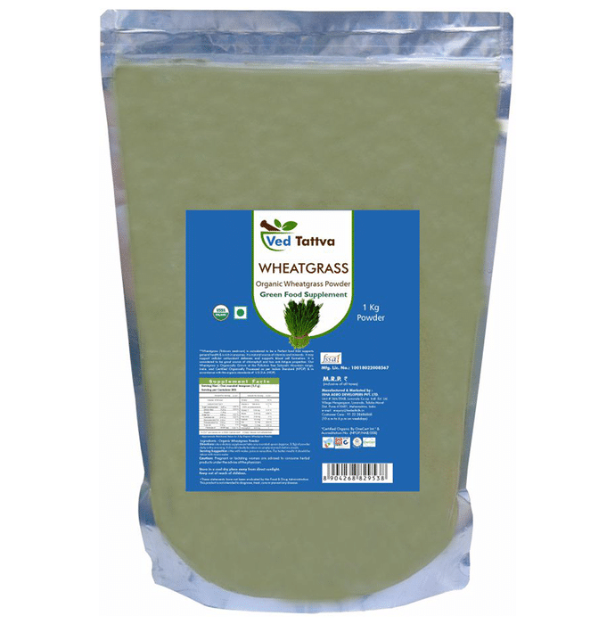 Ved Tattva Wheatgrass Organic Powder