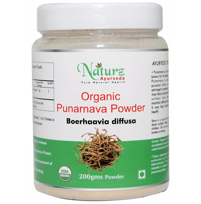 Naturz Ayurveda Organic Punarnava Boerhaavia Diffusa Powder