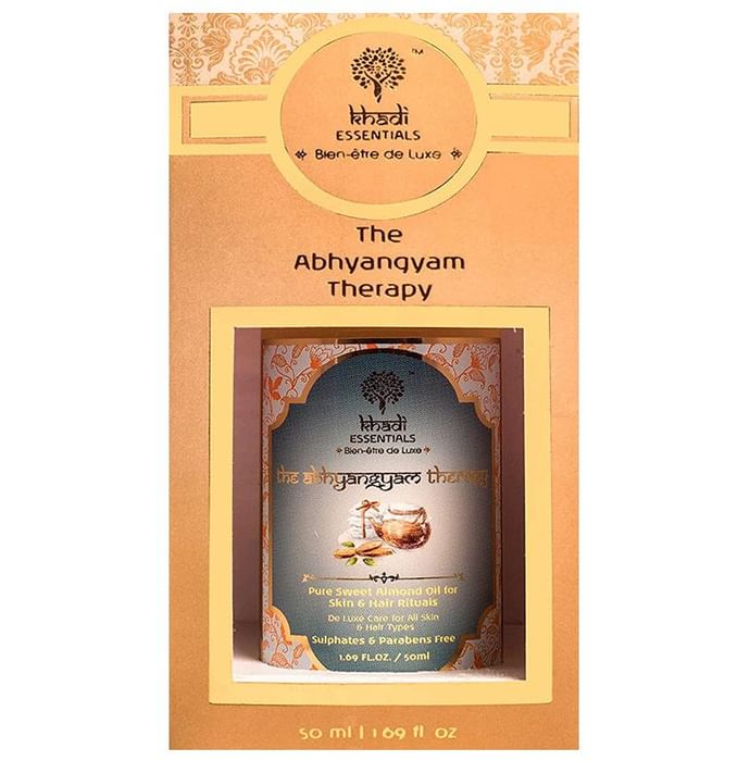 Khadi Essentials The Abhyangam Therapy Pure Sweet Almond Oil