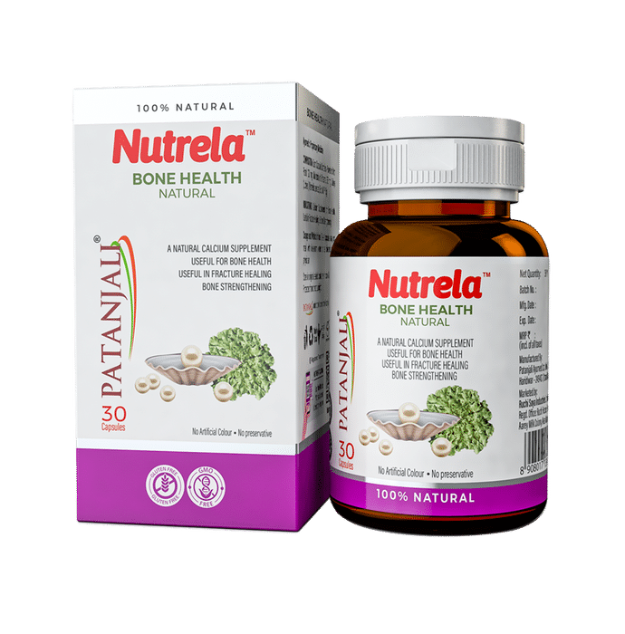 Patanjali Nutrela Bone Health Natural Capsule