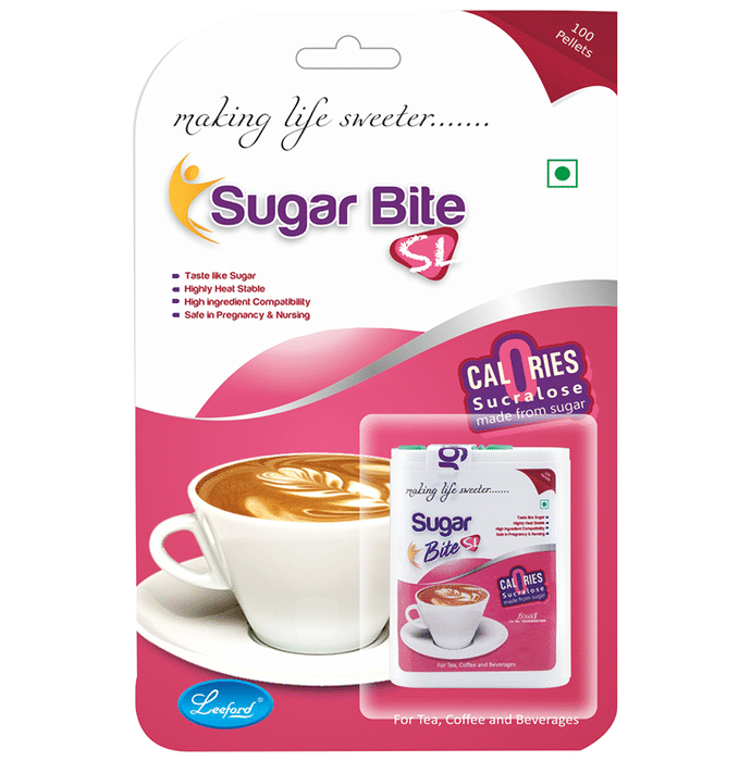 Sugar Bite SL 0 Calories Sucralose Made from Sugar Pellets