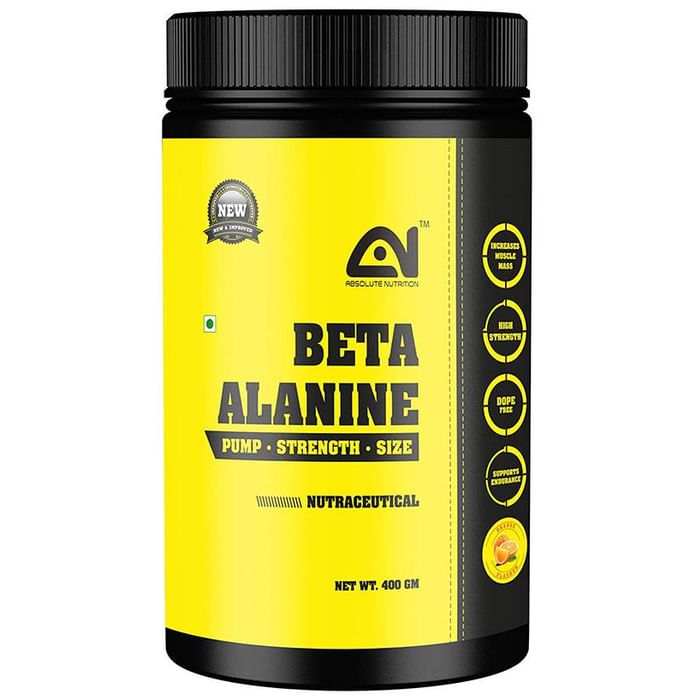 Absolute Nutrition Beta Alanine Orange