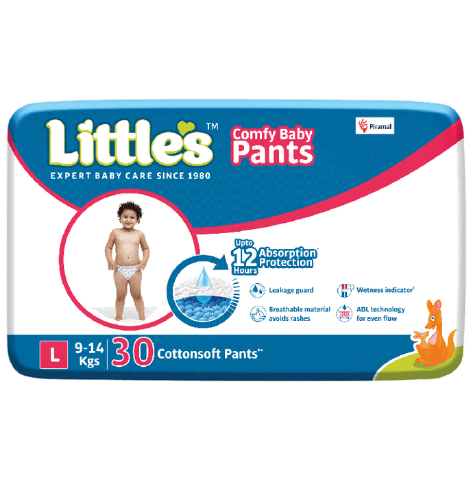 Little's Comfy Baby Pants Large
