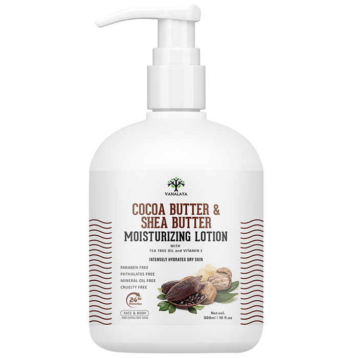 Vanalaya Cocoa Butter & Shea Butter Moisturizing Lotion