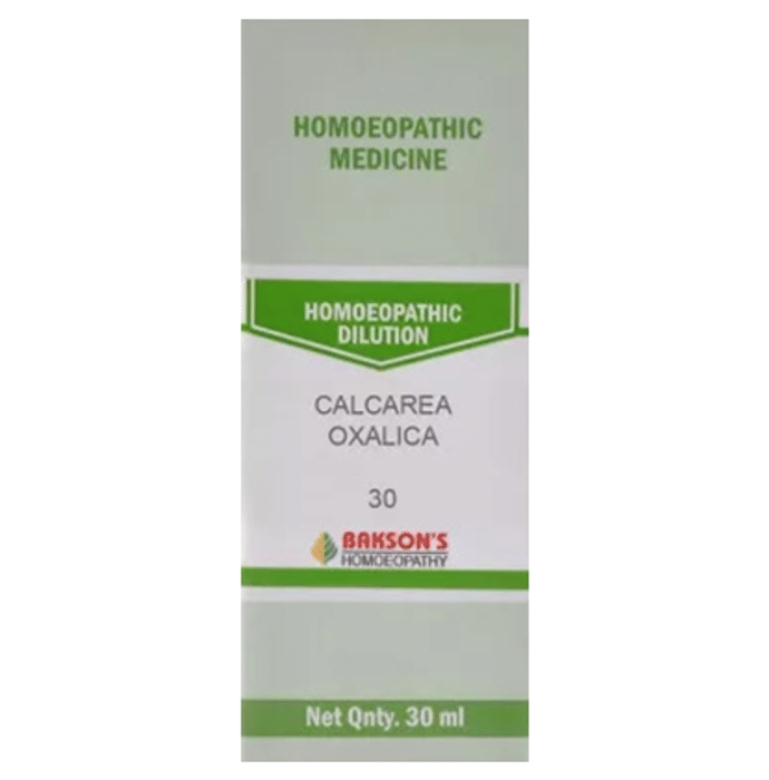 Bakson's Calcarea Oxalica Dilution 30