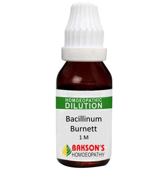 Bakson's Bacillinum Burnett Dilution 1M