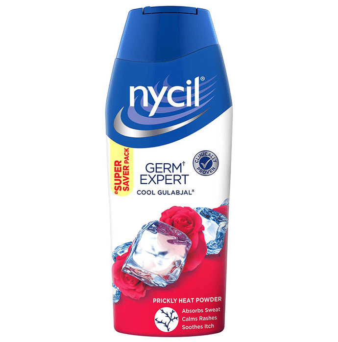 Nycil Germ Expert Prickly Heat Cool Gulabjal Powder