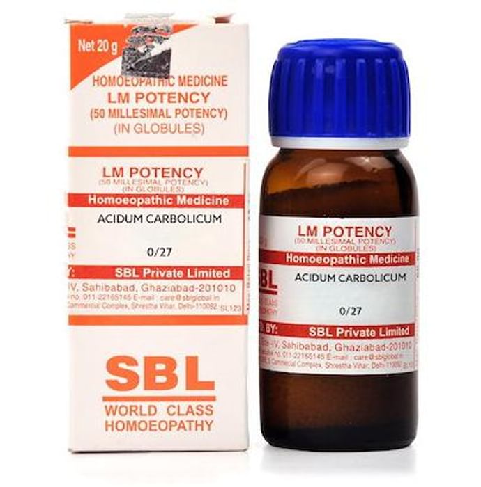 SBL Acidum Carbolicum 0/27 LM