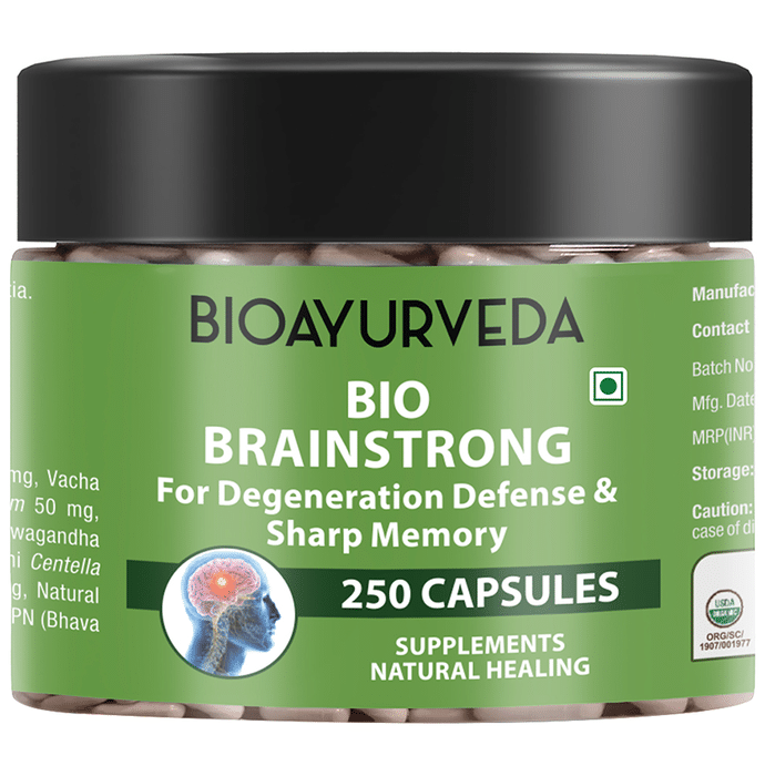 Bioayurveda Bio Brainstrong Capsule