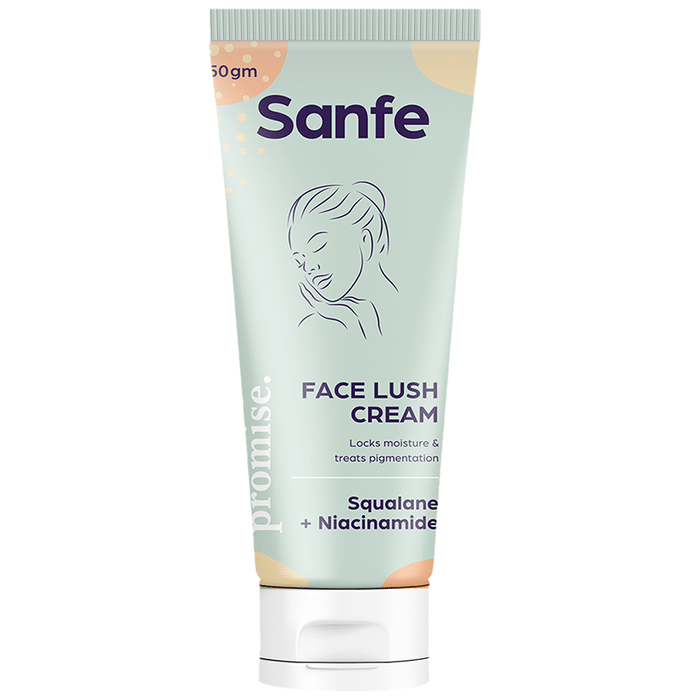 Sanfe Promise Squalane + Niacinamide Face Lush Cream