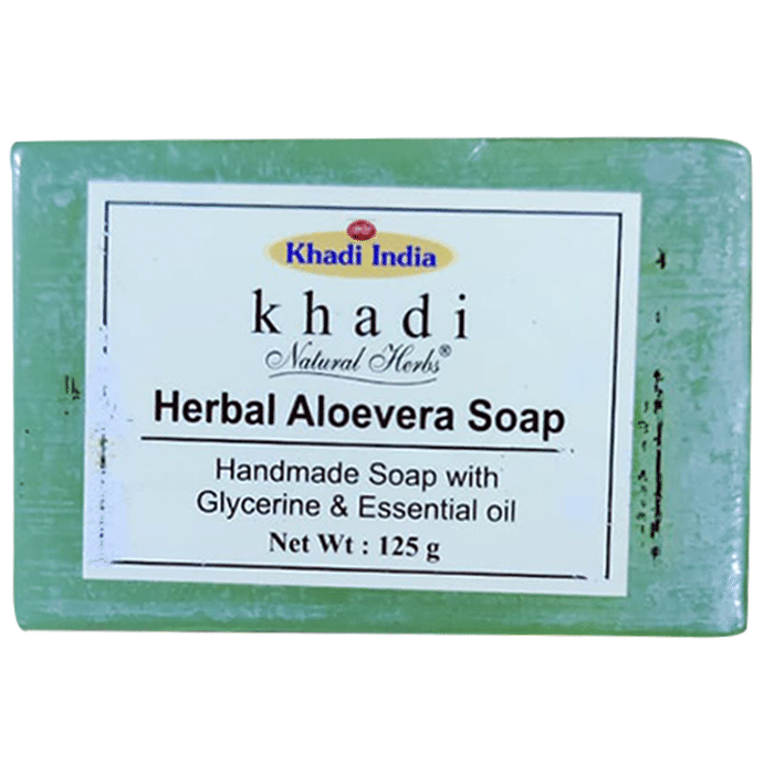 Khadi Natural Herbs Aloevera Soap