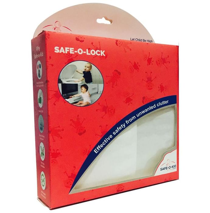 Safe-O-Kid Child Safety Cabinet Lock Blue