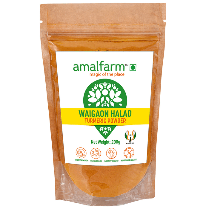 Amalfarm Waigaon Halad Turmeric Powder