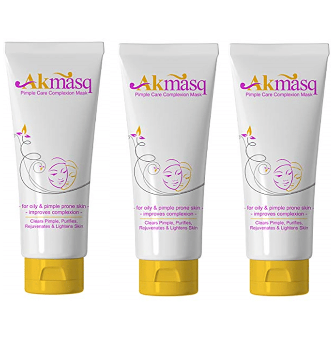 Akmasq Pimple Care Complexion Mask (75gm Each)