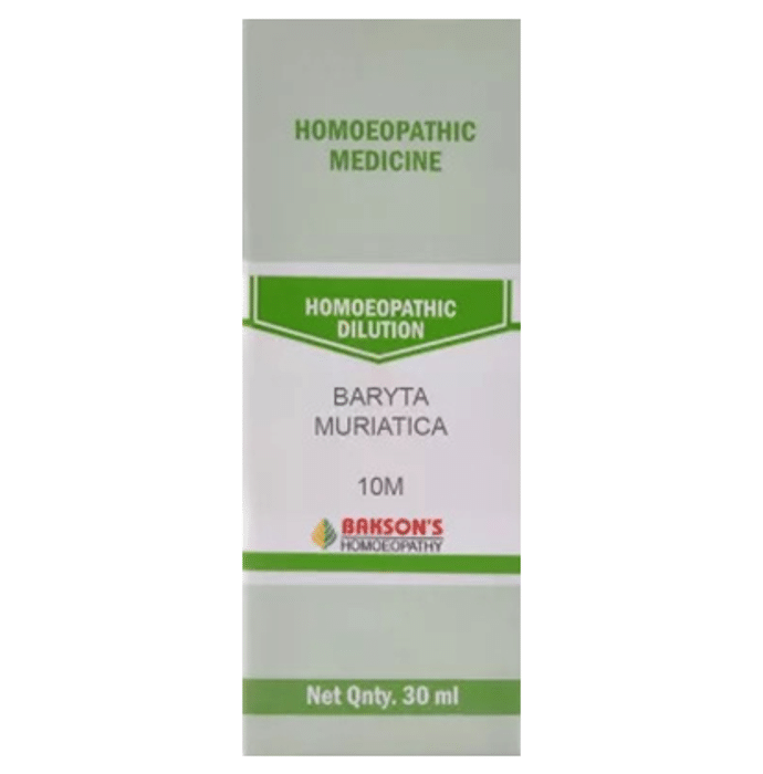 Bakson's Baryta Muriatica Dilution 10M