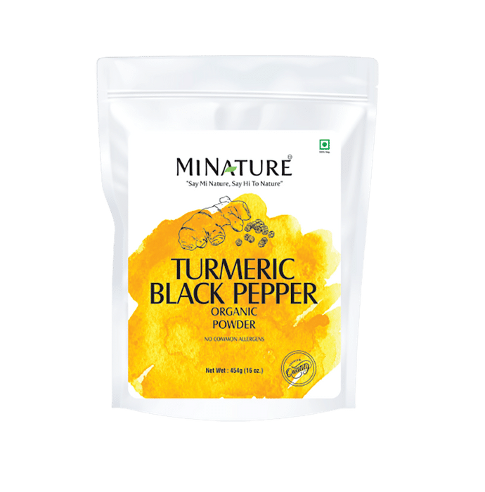 Minature Turmeric Black Pepper Organic Powder