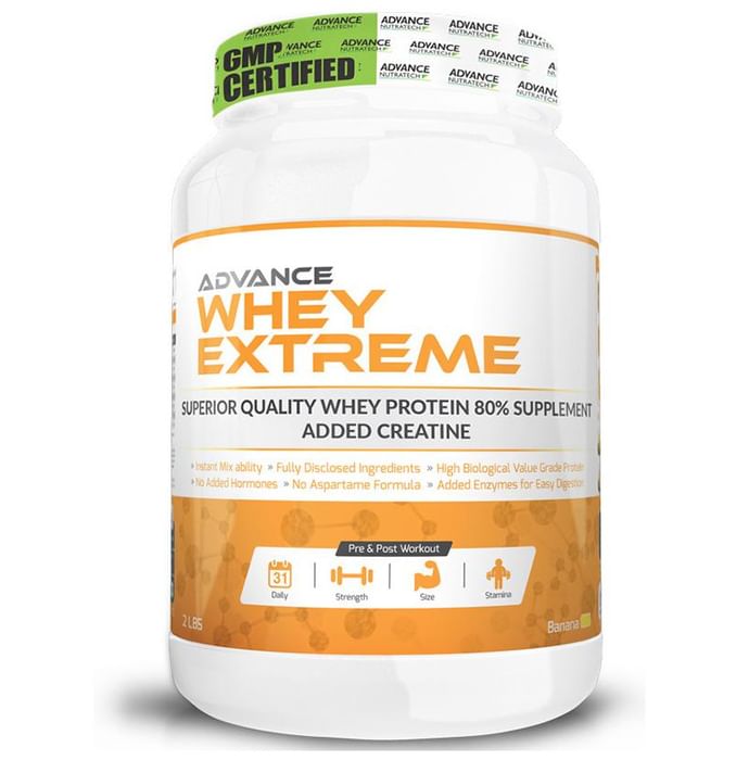 Advance Nutratech Whey Extreme Protein Powder Banana