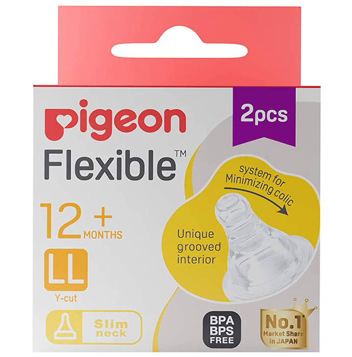 Pigeon Flexible Nipple Y-Cut 12+ Months LL