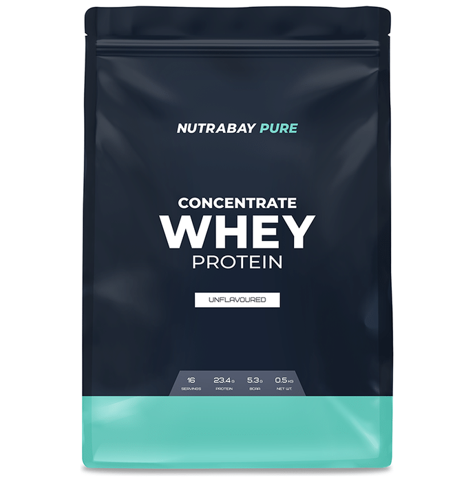 Nutrabay Whey Concentrate Powder Unflavoured