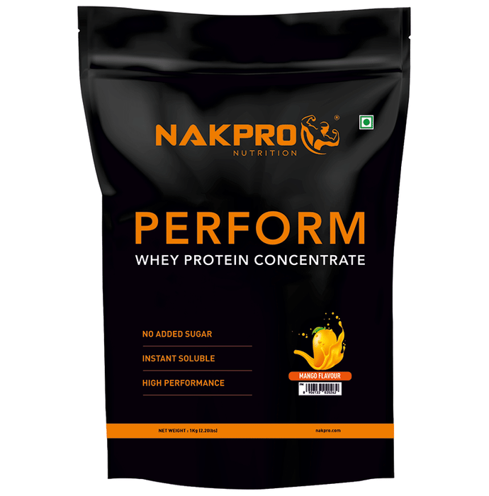 Nakpro Nutrition Perform Whey Protein Concentrate Mango
