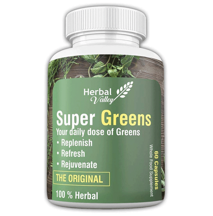 Herbal Valley Super Greens Capsule