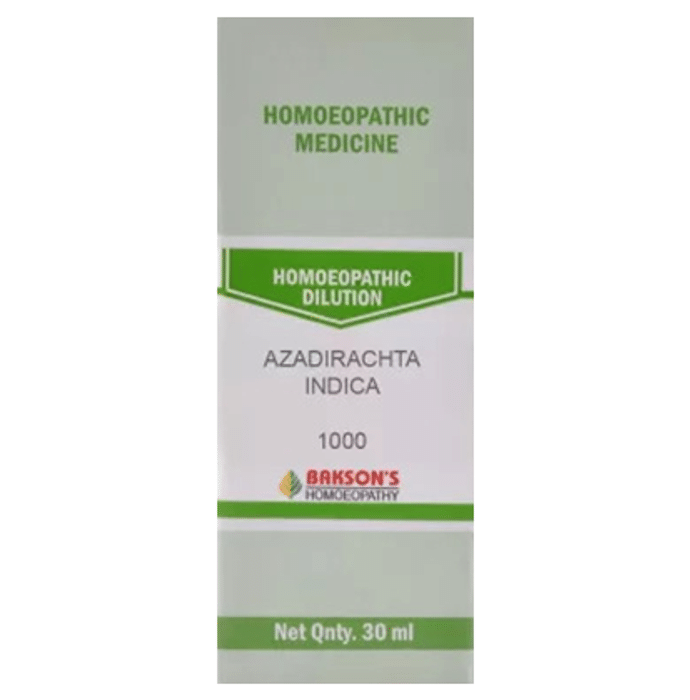 Bakson's Azadirachta Indica Dilution 1000 CH