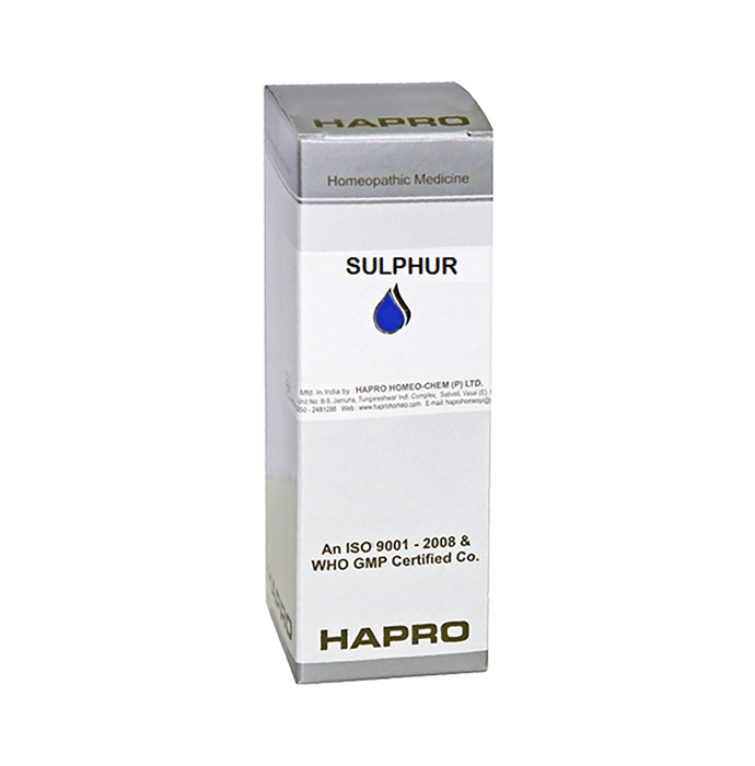 Hapro Sulphur Dilution 30