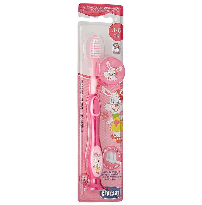 Chicco Toothbrush for 3-6 Years Pink