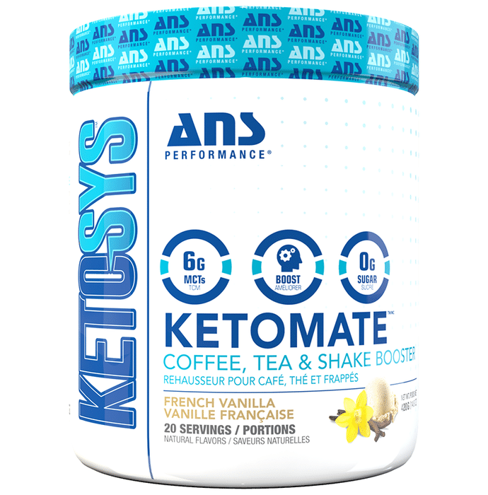 ANS Performance French Vanilla Ketosys Ketomate Coffee, Tea & Shake Booster