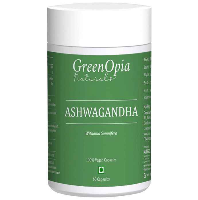 GreenOpia Naturals Ashwagandha Capsule