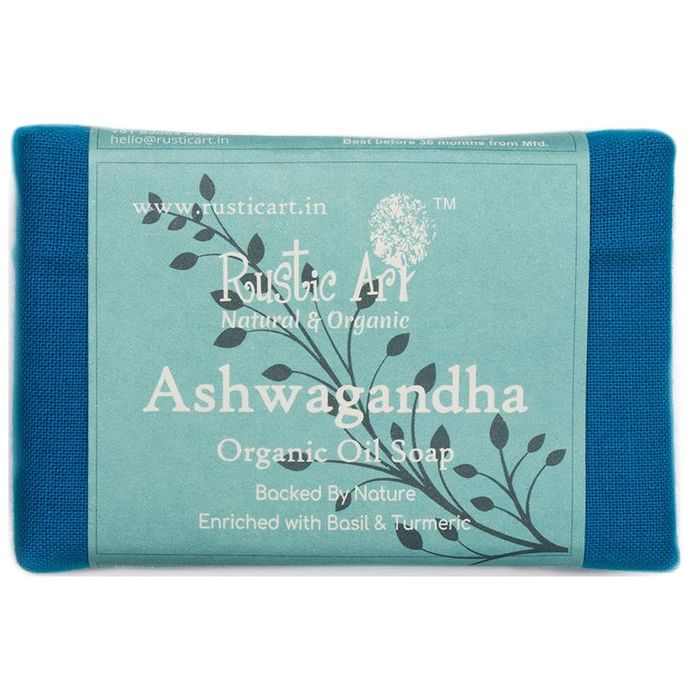 Rustic Art Ashwagandha Organic Oil Soap