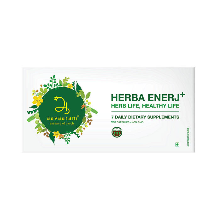 Aavaaram Herba Enerj+ Veg Capsule