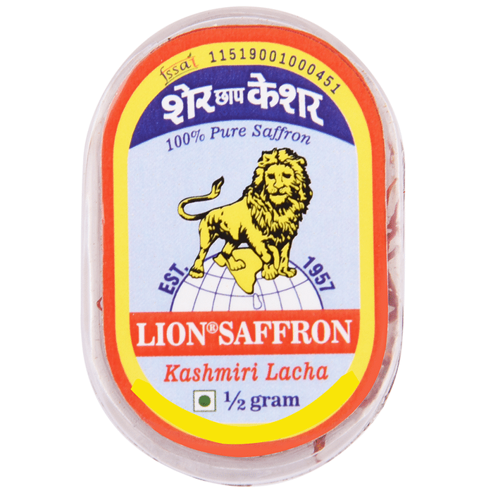 Lion Saffron Kashmiri Lacha (1/2gm Each)