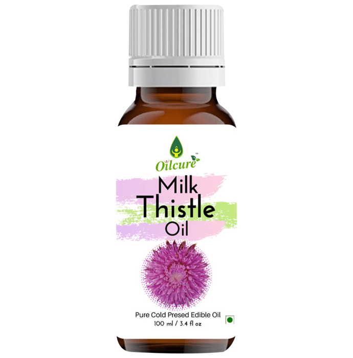 Oilcure Pure Cold Pressed Edible Milk Thistle​ Oil