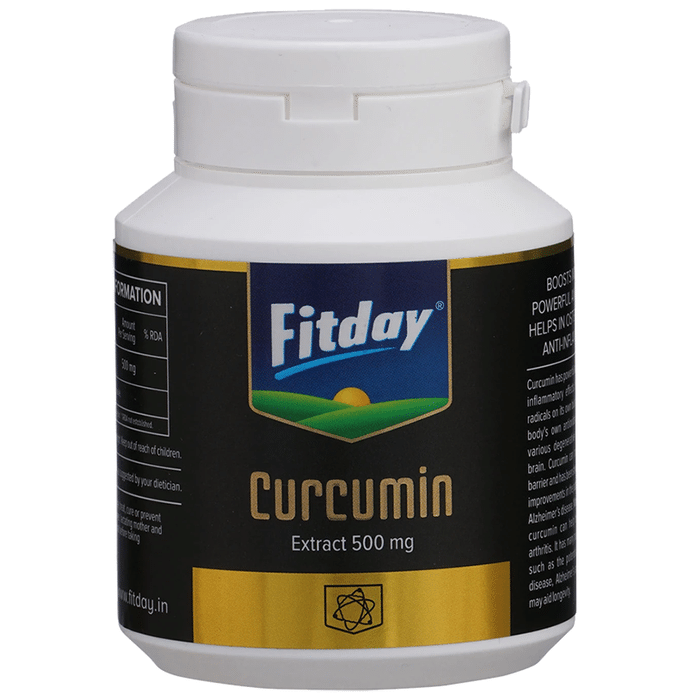 Fitday Curcumin Extract 500mg Capsule
