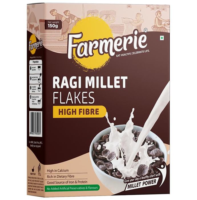 Farmerie Ragi Millet High Fibre Flakes