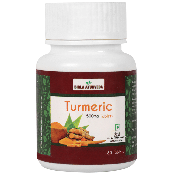 Birla Ayurveda Turmeric 500mg Tablet