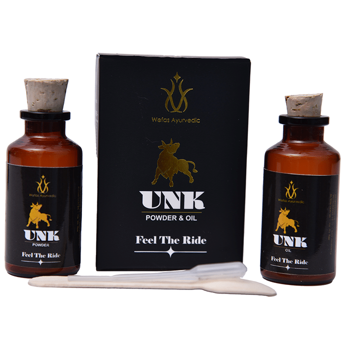 Wefas Ayurvedic UNK Powder 25gm & Oil 30ml
