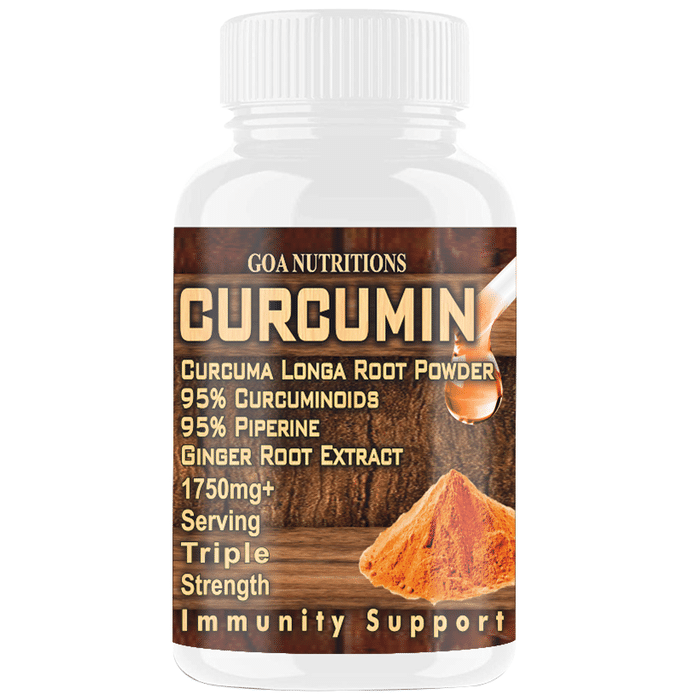 Goa Nutritions Curcumin Curcuma Longa Root Powder