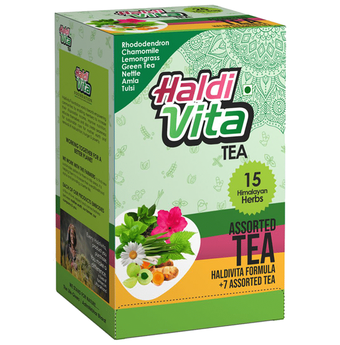 Haldivita Assorted - 7 Flavours Tea (25 Bags Each)