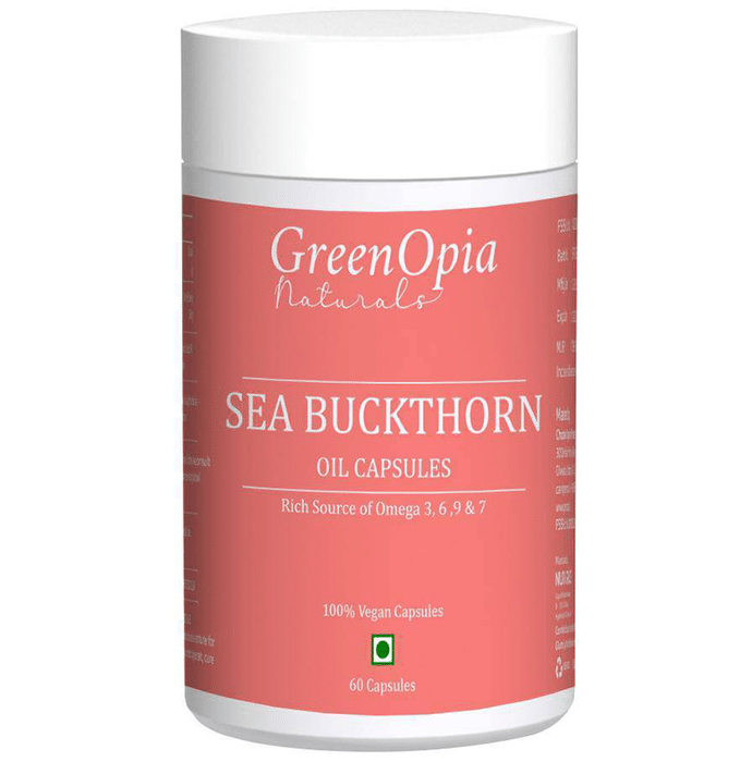 GreenOpia Naturals Sea Buckthorn Oil Capsule