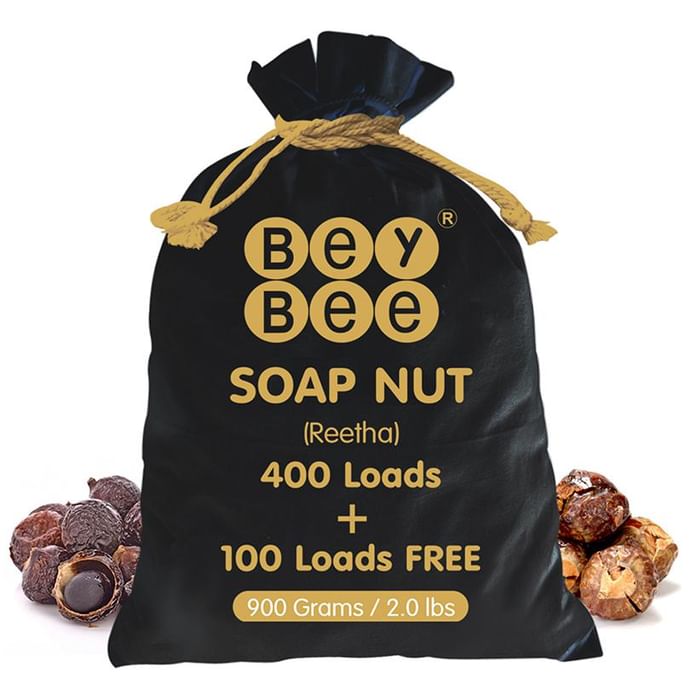 Bey Bee Organic Multipurpose Reetha Shells for Hair Wash