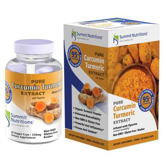 Summit Nutritions Pure Curcumin Turmeric Extract Capsule