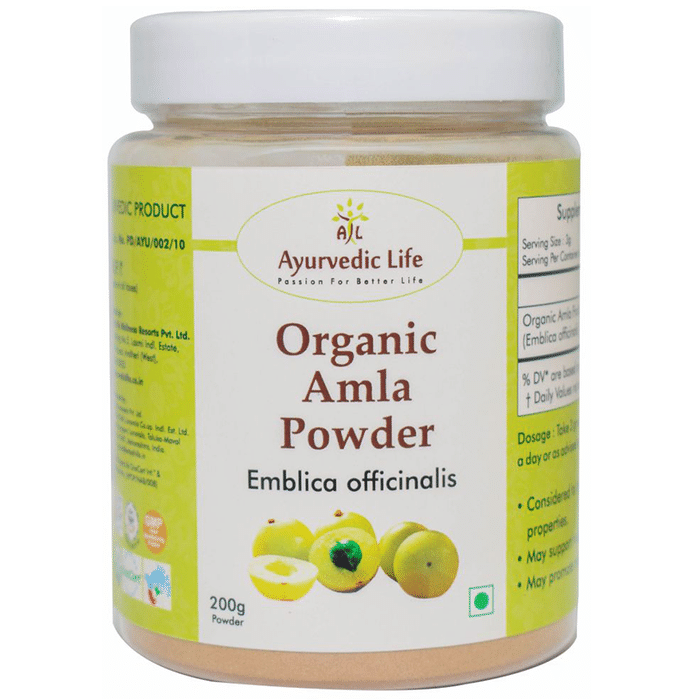 Ayurvedic Life Organic Amla Emblica Officinalis Powder